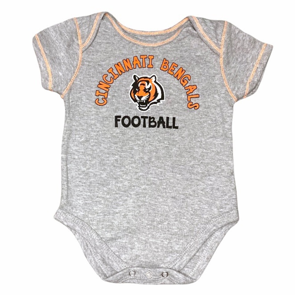 NFL Cincinnati Bengals Baby Snap Bottom One Piece